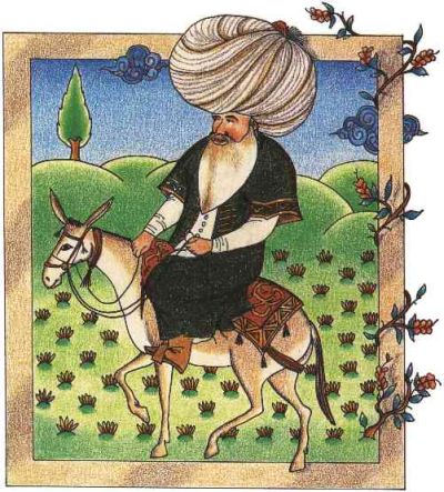 Nasreddin (17th-century miniature).