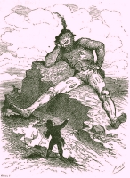 Ilustraci&oacute;n: 'Cuentos escogidos de los Hermanos Grimm', 1879.