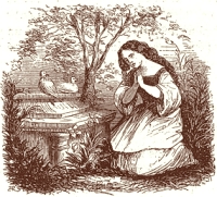 Ilustraci&oacute;n: 'Cuentos escogidos de los Hermanos Grimm', 1879.