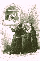 Ilustraci&oacute;n: 'Cuentos escogidos de los Hermanos Grimm', 1879.